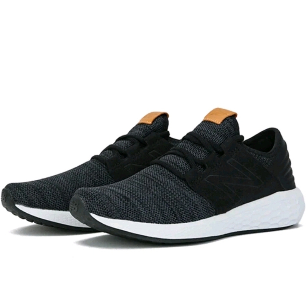 New Balance Shoes Womens 8.5 Cruz V2 Running Sneakers WCRUZKB2 Black Fabric